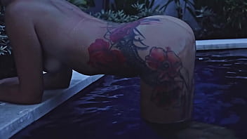 Preview 3 of 2 Korean Cuties - SANKTOR - TATTOOED MILF WITH NATURAL TITS MASTURBATES