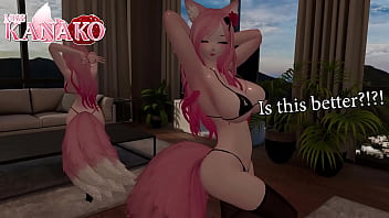 Preview 3 of Xvidoy Hinde - I try on CUTE COSPLAYS while you just want me to get MORE NAKED!!! SEXY CATGIRL POSING and STRIPPING!!!