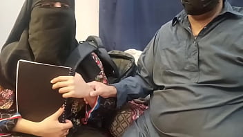 Preview 1 of Very Very Fast Sex Vedio - Desi Student Girl In Hijaab Fucked By Tution Teacher