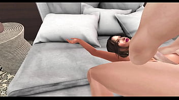 Preview 2 of Aubrey Black Rion King - Une femme tromp&eacute_e prend sa revanche avec des vieux hommes