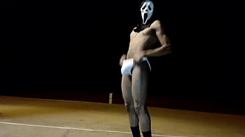 Preview 3 of Karlee Grey Fucking Oldman - FEMBOY GHOSTFACE&#039_S BUBBLE BOOTY MAKES YOU SCREAM &amp_ CREAM