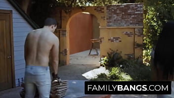 Preview 1 of Wcb Black Cock - FamilyBangs.com ⭐ Brunette Girl Started to have a Crush with her Fit Stepbro,  Judy Jolie,  Codey Steele