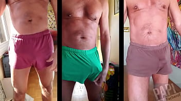 Preview 3 of Big Pussy Missionary Style - Pervy PapiFachero loves walking around his apartment with a big daddy boner in his super soft and comfy N2N gym shorts,  b ...