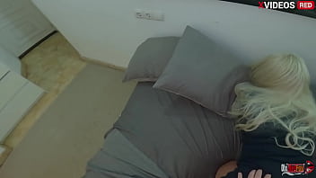 Preview 2 of Xxx Videos Alone - The stepmother&#039_s hand got stuck in my bed,  and I decided to fuck her holes and cum inside