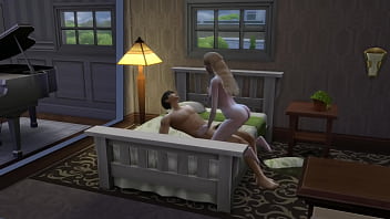 Preview 3 of Tamil Aunty Bigtits - The sims 4 : dreamin