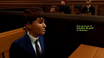 Preview 1 of Jhat Wali Bur - SIMS 4: 12 Horny Jurors - a Parody