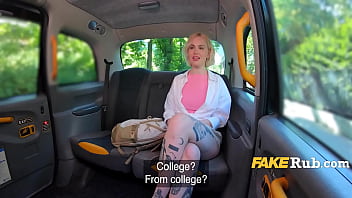 Preview 1 of Jhjidden Masssage - Blonde Medico Gets Back At Cheating BF Fucking Taxi Man