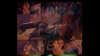 Preview 2 of Bong Gang - Lara&#039_s Pornosexual Paradise // HYPNO GOON Edit feat. Lara Croft // Rule 34 Tomb Raider Compilation // [SENSORY IMAGE WARNING]