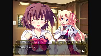 Preview 1 of Little Jess - 【懐エロゲ】かりん.2 惚れ○の後遺症？でバカップルになった少しおバカな◯馴染と夜の公園で&hellip_
