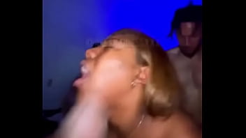 Preview 2 of Mom Back Early - Black thot threesome Chicago