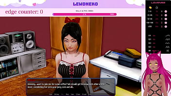 Preview 2 of Mature Mother And Son - VTuber LewdNeko Plays Harem Hotel Part 6