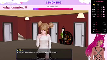 Preview 3 of Mature Mother And Son - VTuber LewdNeko Plays Harem Hotel Part 6