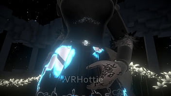 Preview 3 of Nirjala Sex Open Video - Horny Nier Automata 2B Fucking Robot Lap Dance VRChat ERP