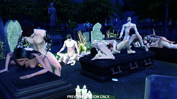 Preview 4 of Anus Model Tube - All Souls Day - 3d Hentai - Preview Version