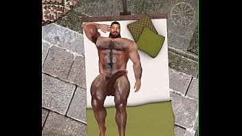 Preview 1 of Xxxbfgirl Hd - drone catches handsome hunk chris chester by pool naked