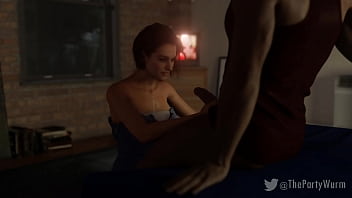 Preview 2 of Animal And Man Xxx 2017 - Resident Evil 3: Jill Valentine handjob pearly necklace