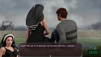 Preview 4 of Desi Hidden Clip - Lust Epidemic ep 20 - Fa&ccedil_o de tudo nesse Jogo pra Comer a Novinha Freira