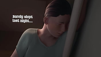 Preview 1 of Chicas Bonitas Cagando - Rude Awakening[Lition3D]