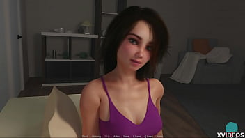 Preview 4 of Cum On Tree - AWAY FROME HOME #157 &bull_ Cutie needs some attention under her clothes