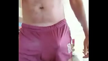 Preview 1 of Bmbo Wth - Pervy PapiFachero loves walking around his apartment with a big daddy boner in his super soft and comfy N2N gym shorts! # ...