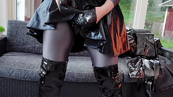 Preview 4 of Xxvdioe B - FemDom POV: strap-on JOI goon video - Mistress Arya Grander point of view