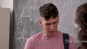 Preview 1 of Jordi Big Dick Mom - Teacher Succumbs To Students Advances,  Gives Him Her Ass