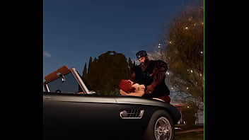 Preview 4 of Schoot Hot Xxxi Hot Video - duane brown fucks eager white woman on her car