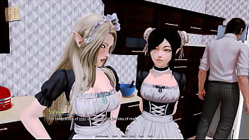 Preview 2 of Topebony Girl - Harem Hotel 332