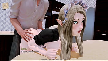 Preview 3 of Topebony Girl - Harem Hotel 332