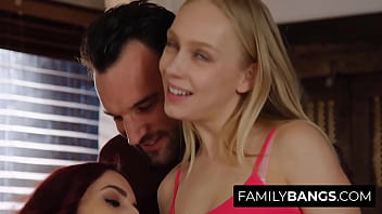 Preview 1 of Lex Oiled - FamilyBangs.com ⭐ Good Afternoon Family Bangs with her Parents,  April Snow,  Braylin Bailey,  Alex Legend