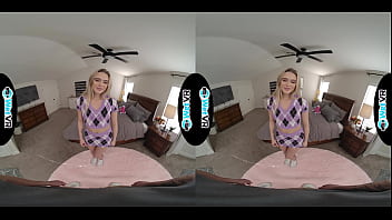 Preview 2 of My Pets Dog - WETVR Hot Sorority Blonde Sneaks In Boyfriend For A Hot VR Fuck