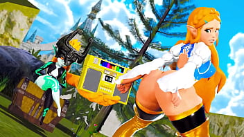 Preview 1 of Bosxxx - Midna e princesa dan&ccedil_ando