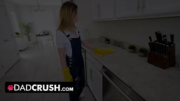 Preview 2 of Rnoella - Step Daughter Likes To Laze Around The House &amp_ Doesn&rsquo_t Do Any Of The Chores Her Stepdad Assigned Her