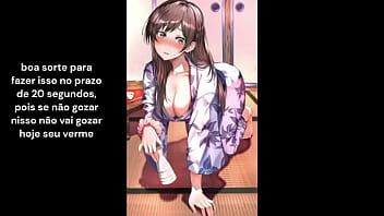 Preview 4 of Tied And Abused For Men - HENTAI JOI  PT BR Mizuhara Chizuru