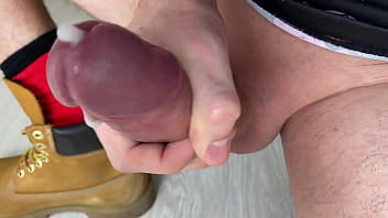Preview 2 of Big Dick Really Porno - 5 ORGASMS of Sweet Boy with SEXIEST MOANS ever / perfect dick size / uncut / jerking off / college