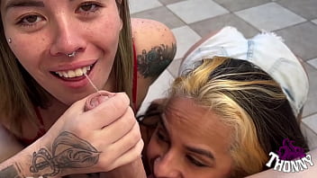 Preview 4 of Hot Mom Pinay Porn Video - NINFETAS QUEREM LEITE NOS P&Eacute_S