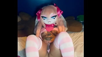 Preview 1 of Assamise Bf Chudai - Bunny fursuit fun