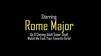 Preview 1 of Ava Ads - Romp A Stomp Rome Major Pussy Fucks Big Booty Latina Miss Raquel!