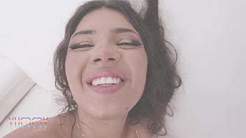 Preview 4 of Son Sleep Mommyfuck Bedroom - Beautiful Brazilian Mariana Torres gets fucked by four big cocks intense DAP and DP