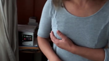 Preview 4 of Angle Vein - Take out your cock and masturbate,  I want to see how you cum,  beautiful stepmother moans