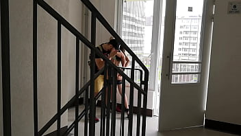 Preview 2 of Mummy Brest Feeding - Pick Up the neighbor&#039_s wife Roxy Del - Master Class from Valter Karo