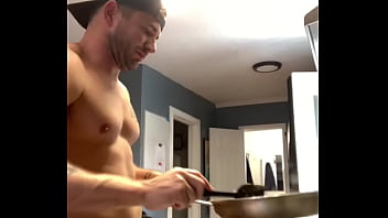 Preview 3 of Newest Sex Videos - Cooking dinner