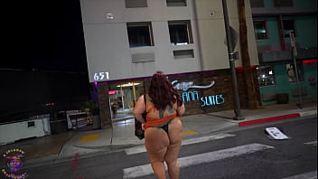 Preview 2 of Bf Xxx Moove - O&#039_Mya The BBW Slut Does The Unthinkable To Gibby The Clown For A Place To Stay In Las Vegas At The El Cortez Hotel