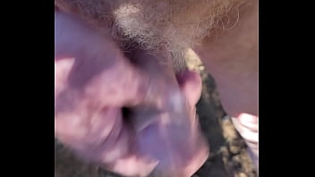 Preview 3 of Jairy Bodybuilder - Me Cumming In The Woods 092923 2