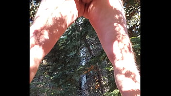 Preview 2 of Mario Ferrara - Me Cumming In The Woods 092923 1