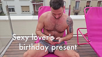 Preview 1 of Soto Bebe Video Xxxxx - First 3mn of Sexy lover&#039_s birthday present