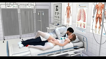 Preview 1 of Pompy Borah - Sexy Nurse Fucked By Doctor SIMS SEX (Nessastarxxx)