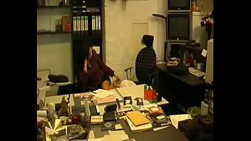 Preview 2 of Bbw 3 Men - German Tiny Secretary Aroused By Her Boss