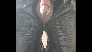 Preview 4 of Johnny Sins Footjob - jpfrenchiebdsm - BDSM - Foreskin dilatation play and bdsm suit