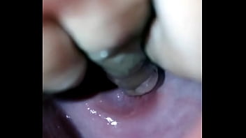 Preview 4 of Alura Jonson Big Tits - Right in the car,  I fucked my wife with my hand in a ruined pussy and stretched her uterus!